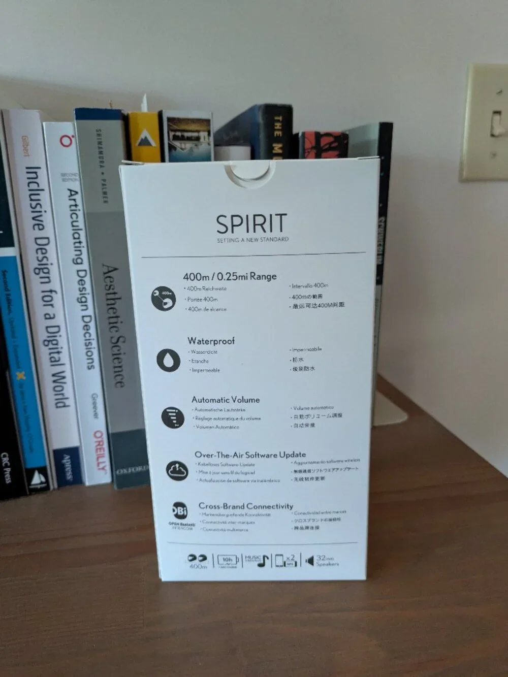 Cardo Spirit Single Bluetooth Headset